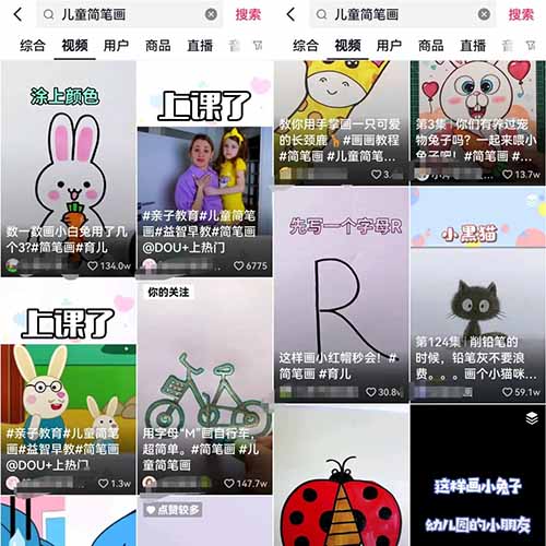 儿童简笔画+妈妈宝宝DIY纪念品项目创意，简单易做月入上万