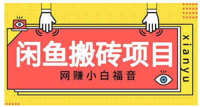 适合小白的咸鱼搬砖项目，一天100搞点零花钱