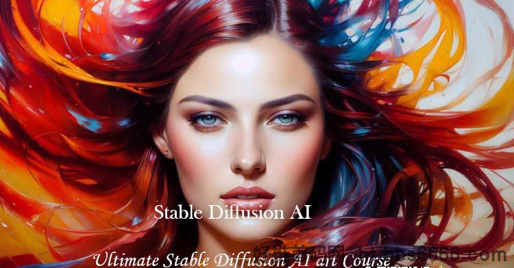 终极 Stable Diffusion + ChatGPT AI绘画及模型训练课程-中英字幕